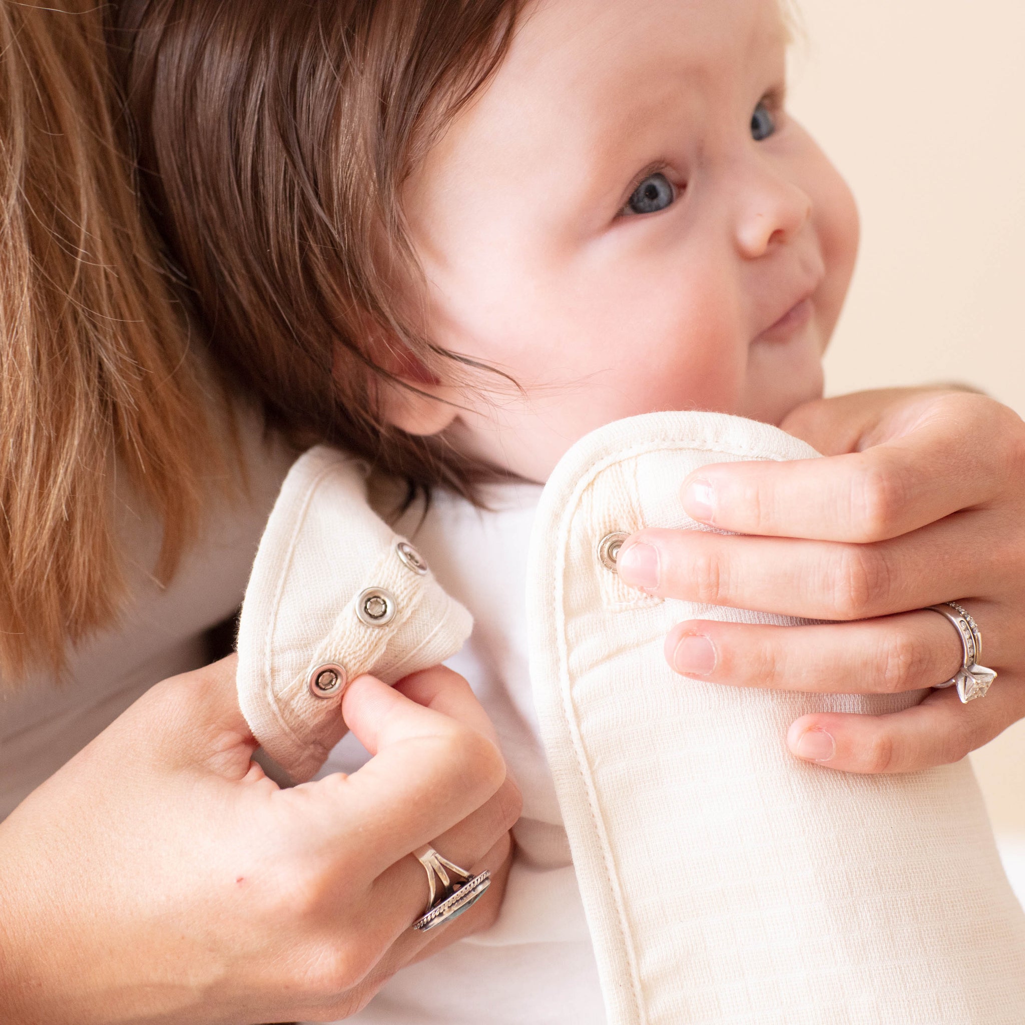 Organic Cotton Muslin Baby Bibs 3-pack – Blaynk